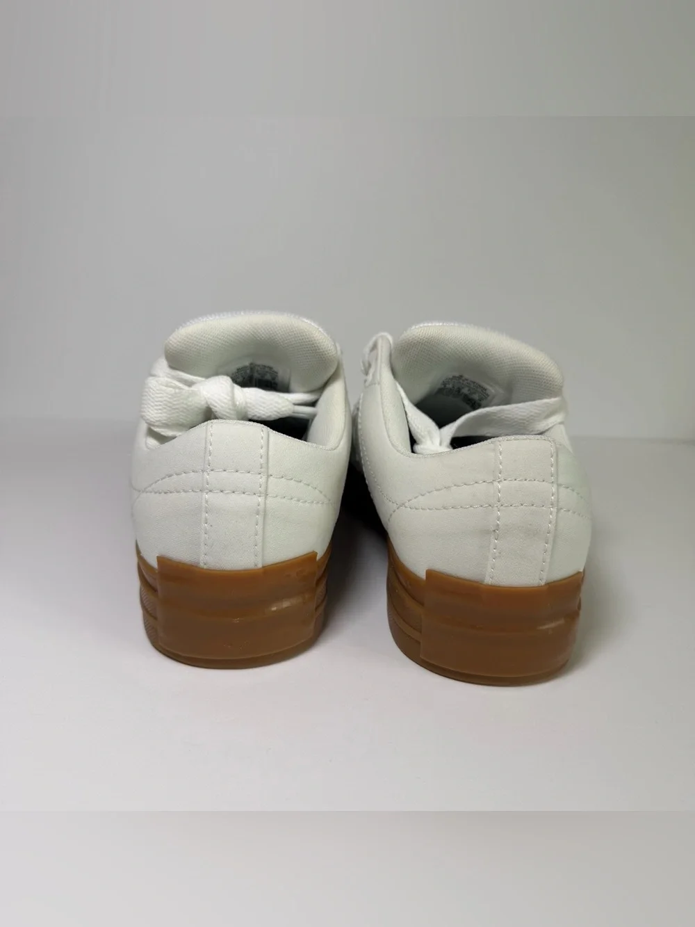 Converse One Star Puff Skate Shoes Sneakers Low Top Kicks Men's White/Gum